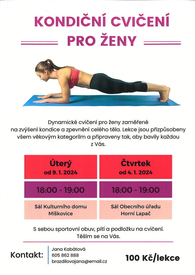 Plakát kondiční cvičení pro ženy v Míškovicích od 9 1 2024.jpg
